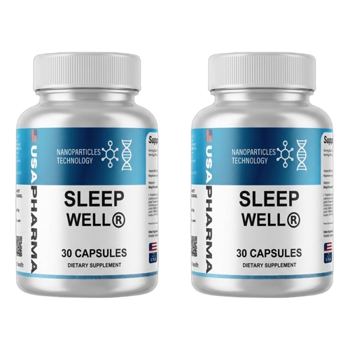 SleepWell - 2 Bottles (60 Capsules Each)