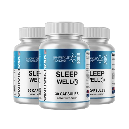 SleepWell - 3 Bottles (60 Capsules Each)